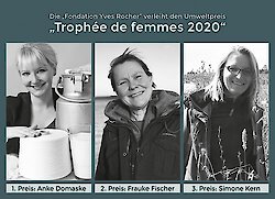 Der Umweltpreis „Trophée de femmes 2020“